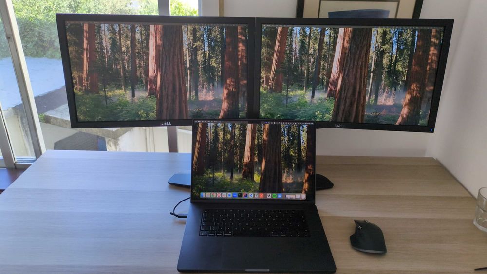 2 Monitores Dell E2211H 21.5'' com suporte