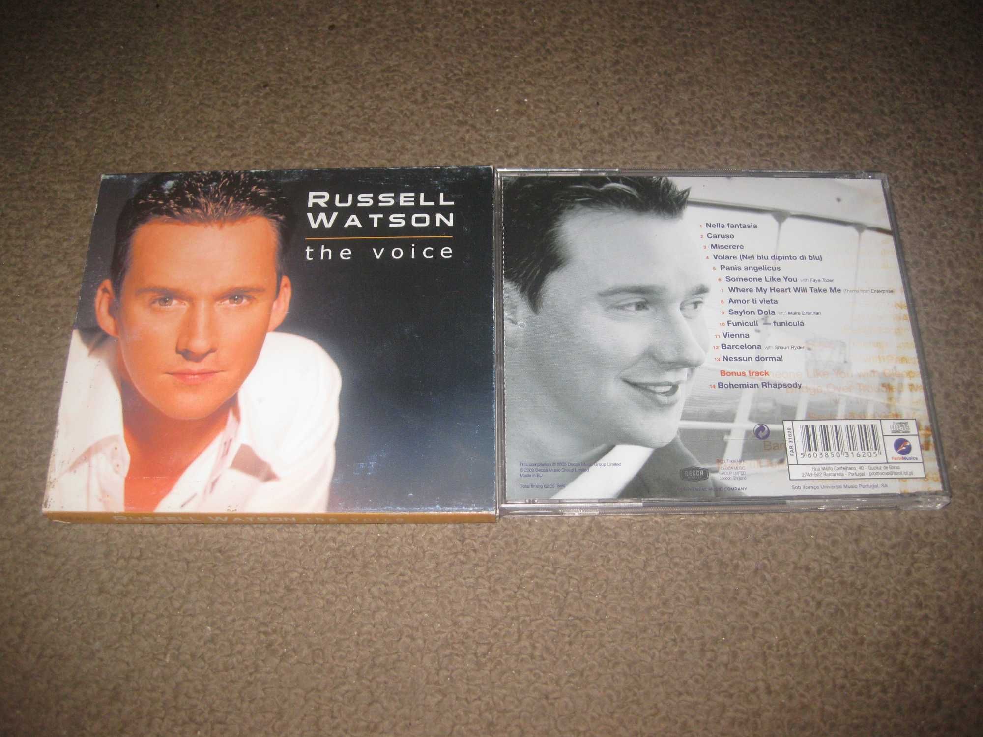CD do Russell Watson "The Voice" Slidepack!