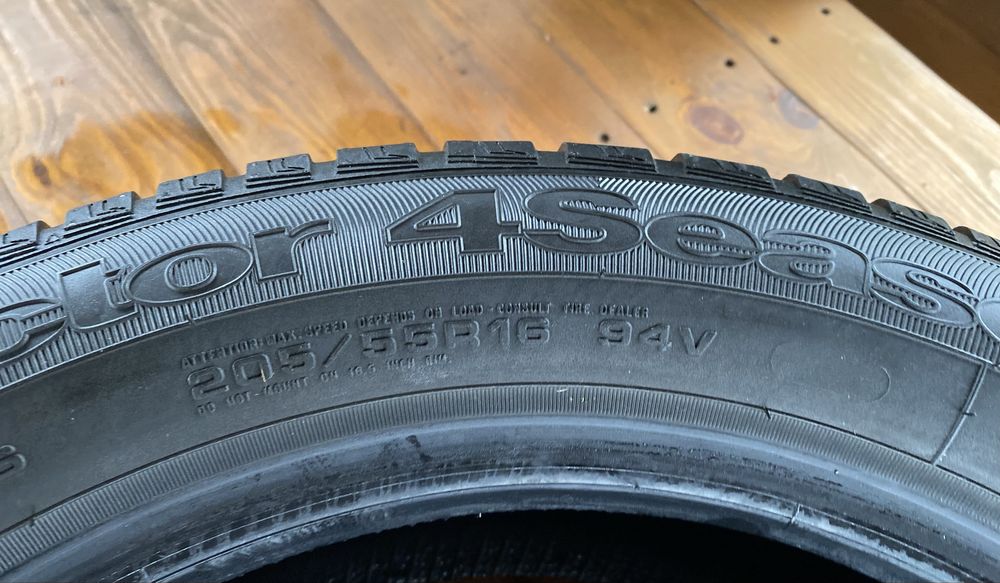 Комплект шин 205 55 16 Goodyear