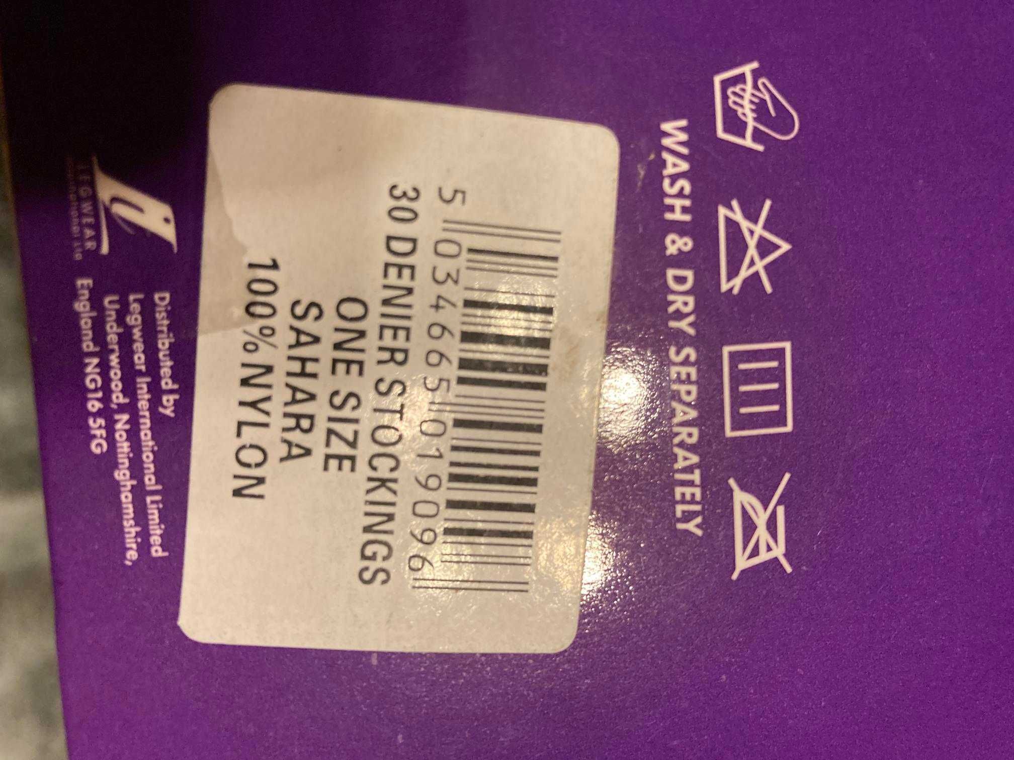 Pończochy nylon nylonowe 100% do pasa 6 sztuk okazja.