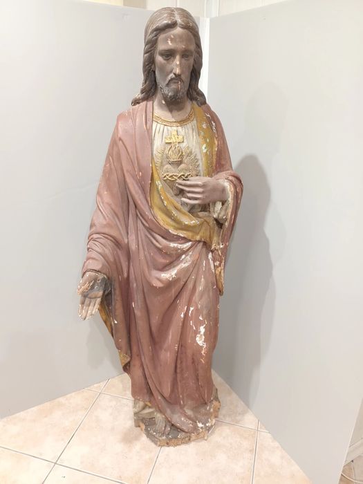 Zabytkowa figura Jezusa 140cm