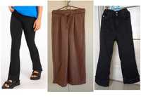 Модні штани кюлоти кльош широкі брюки джинси палаццо 9-10 років