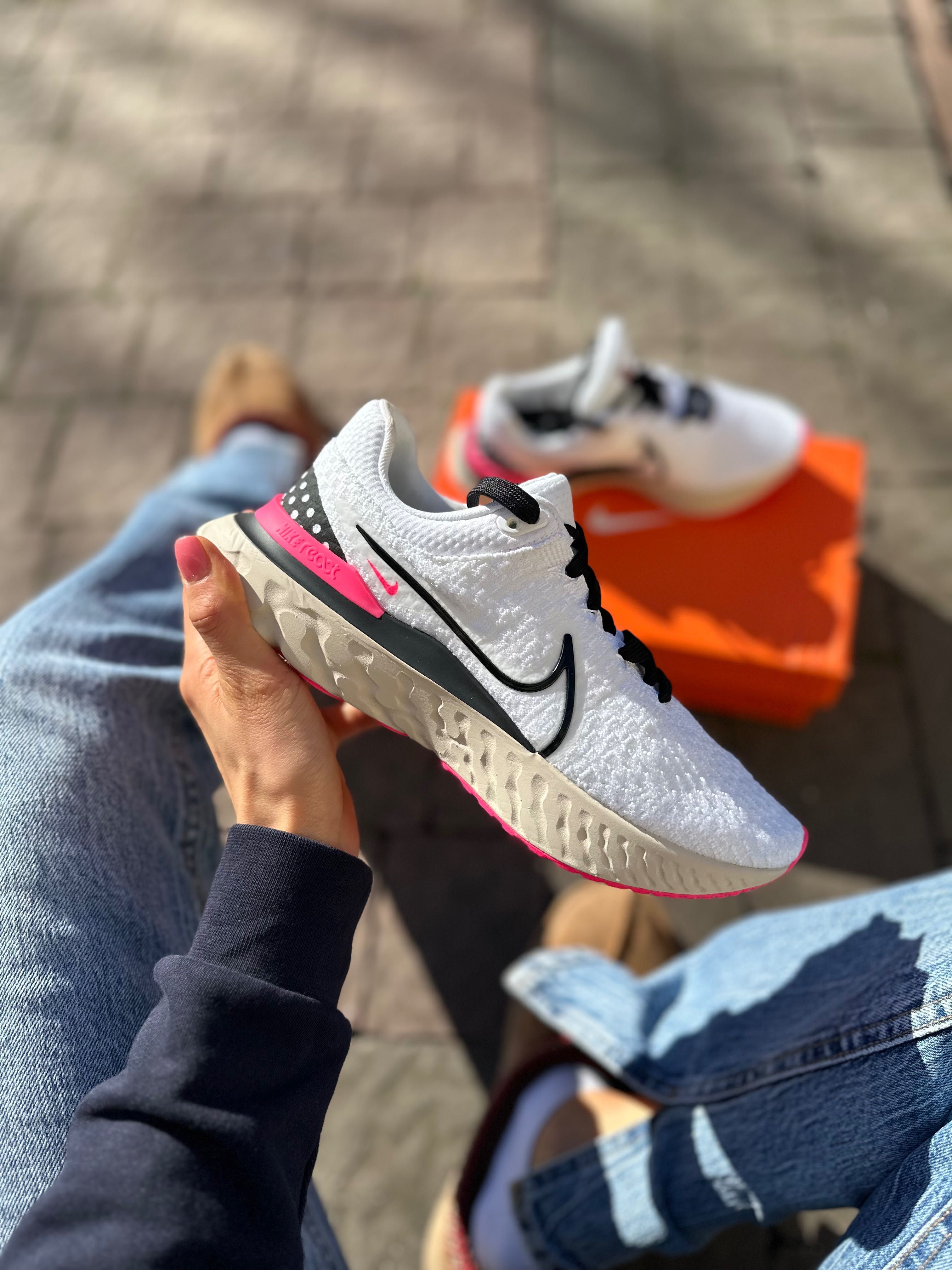 Жіночі оригінальні кросівки Nike React Infinity Flyknit 3 DH5392-101