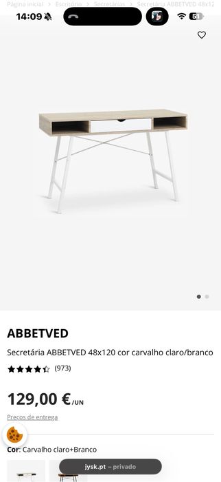 Secretaria para quarto