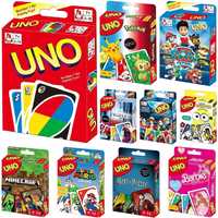 Jogo de cartas Uno para crianças e adultos
Modelos: Uno, Uno Barbie e