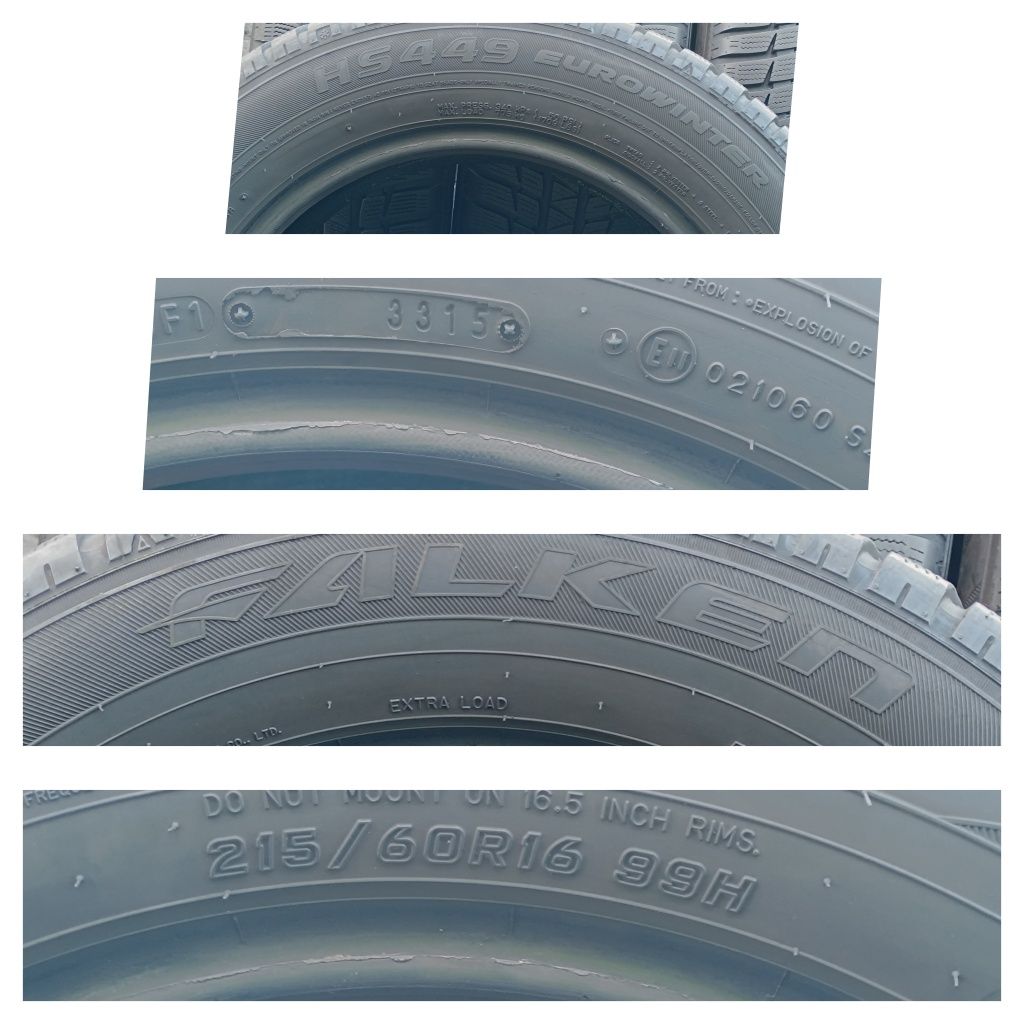 215/60R16 99H Falken HS449 Eurowinter
