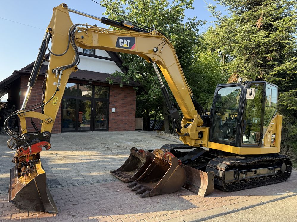 Minikoparka Caterpillar CAT 308 CR 07A z Niemiec 8ton 2700mth