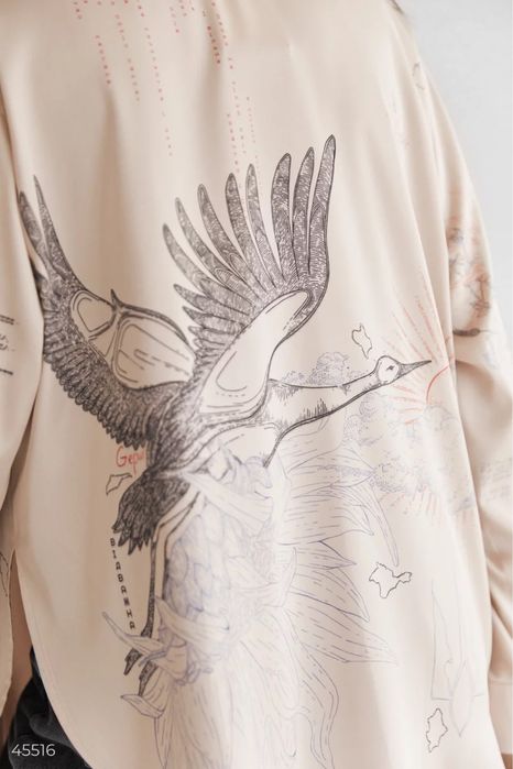 Шовкова блуза Душа Gepur