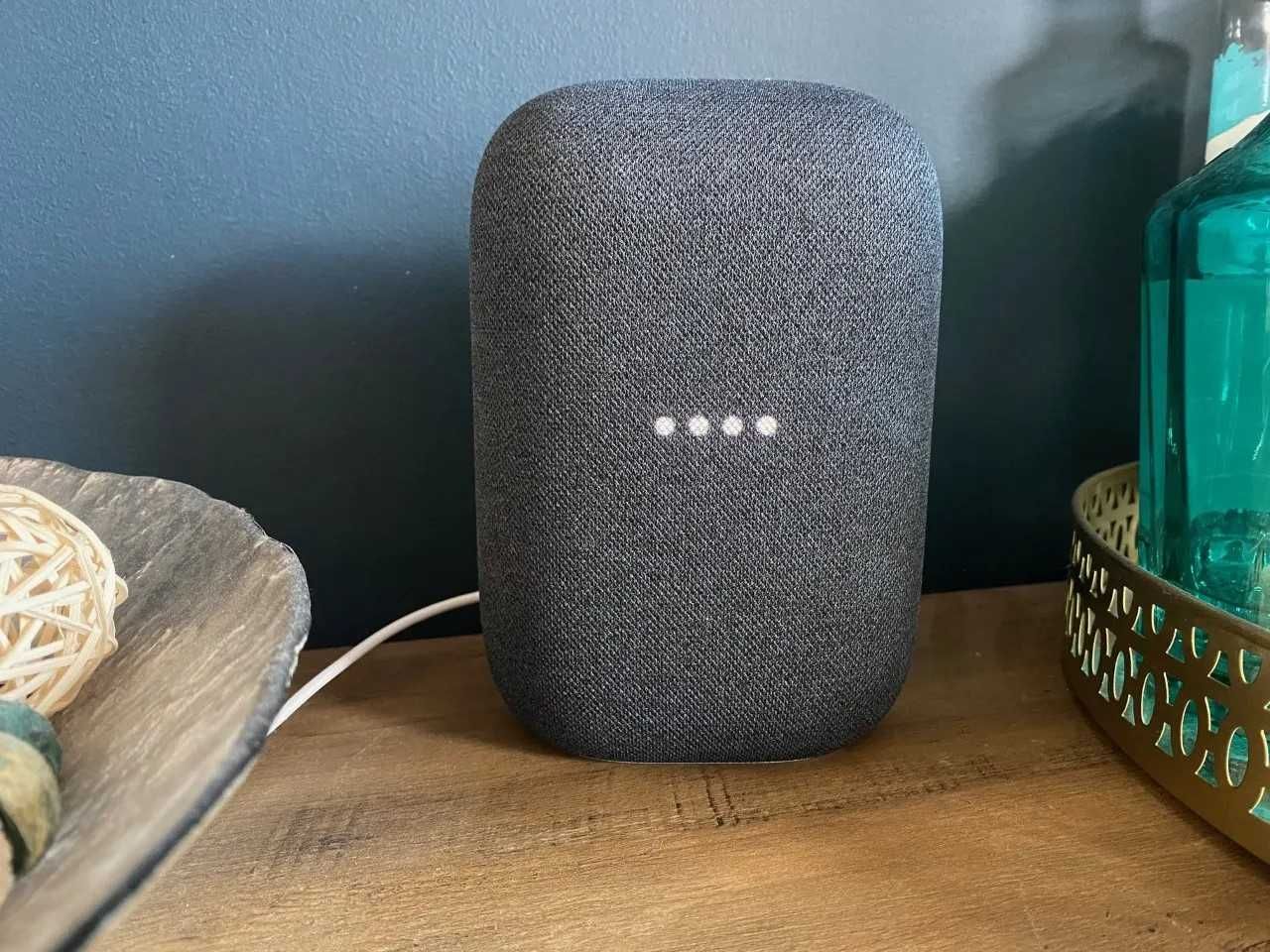 Колонка Google Nest Audio умная смарт акустика контроллер