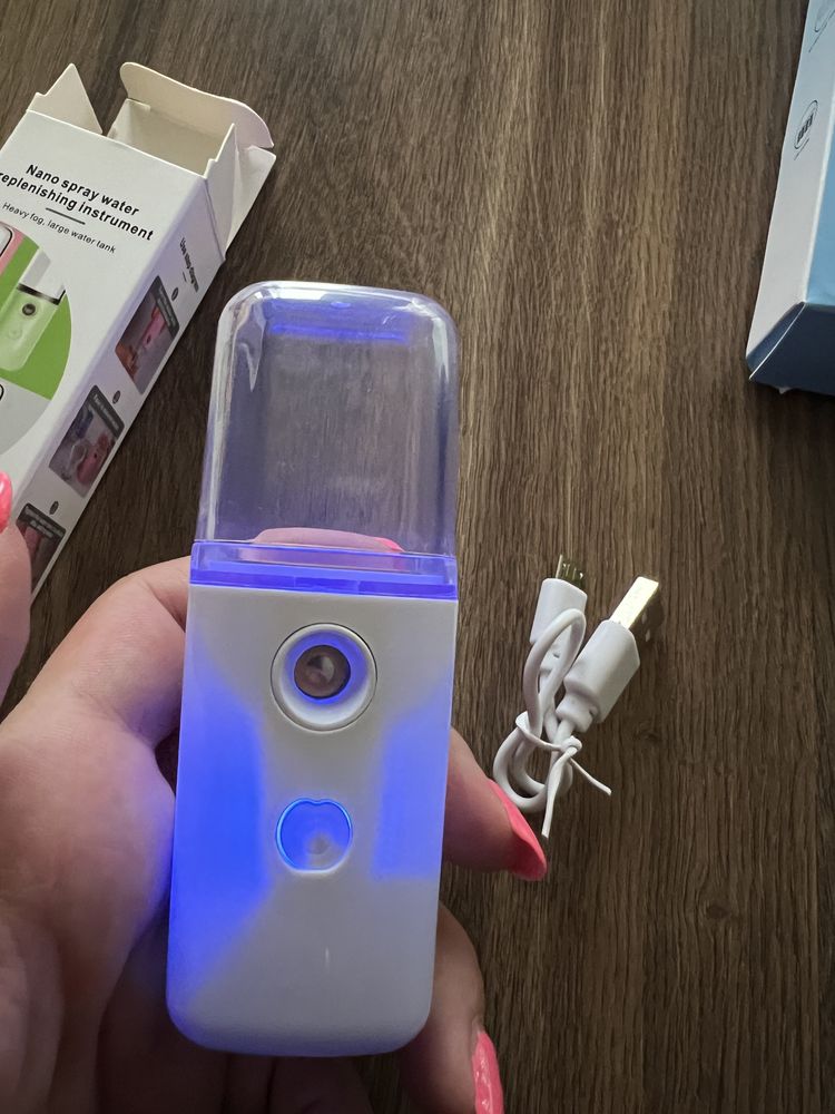 Nowy peeling kawitacyjny ultradźwiękowy ems nawilżacz rozpylacz twarz