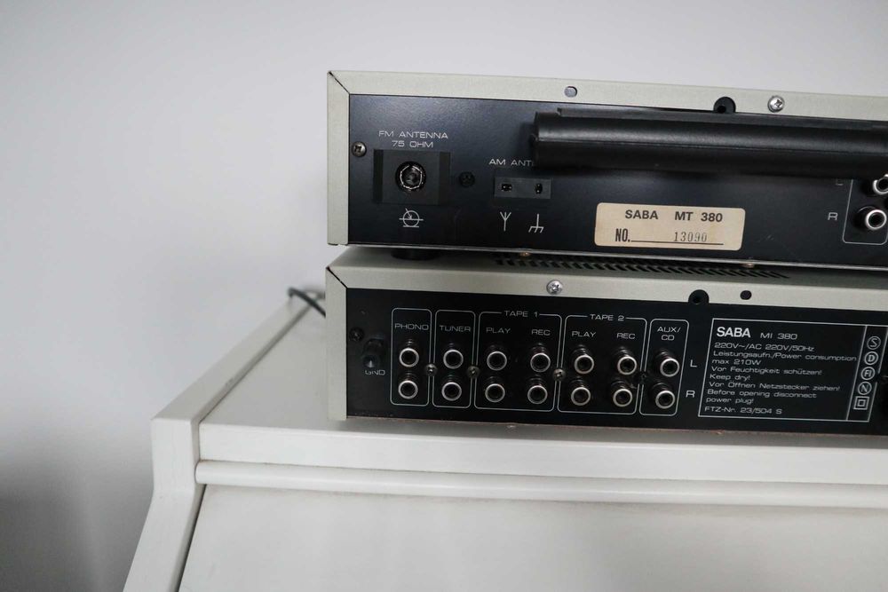 Стойка усилитель + тюнер SABA MI 380 SABA MT 380