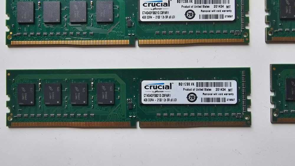 Pamięć RAM Crucial 4x4GB 16GB DDR4 2133MHz