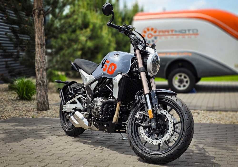Мотоцикл SKM SK450-KG (Senke), ексклюзивно в АртМото Київ правий берег
