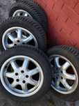 Alufelgi z oponami zimowymi audi vw