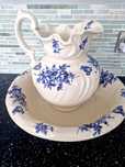 Angielski Ceramiczny zestaw łazienkowy
