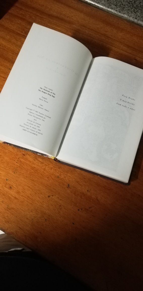 Livro A Saga Do Rei Dragão se Guerreiros De Nin