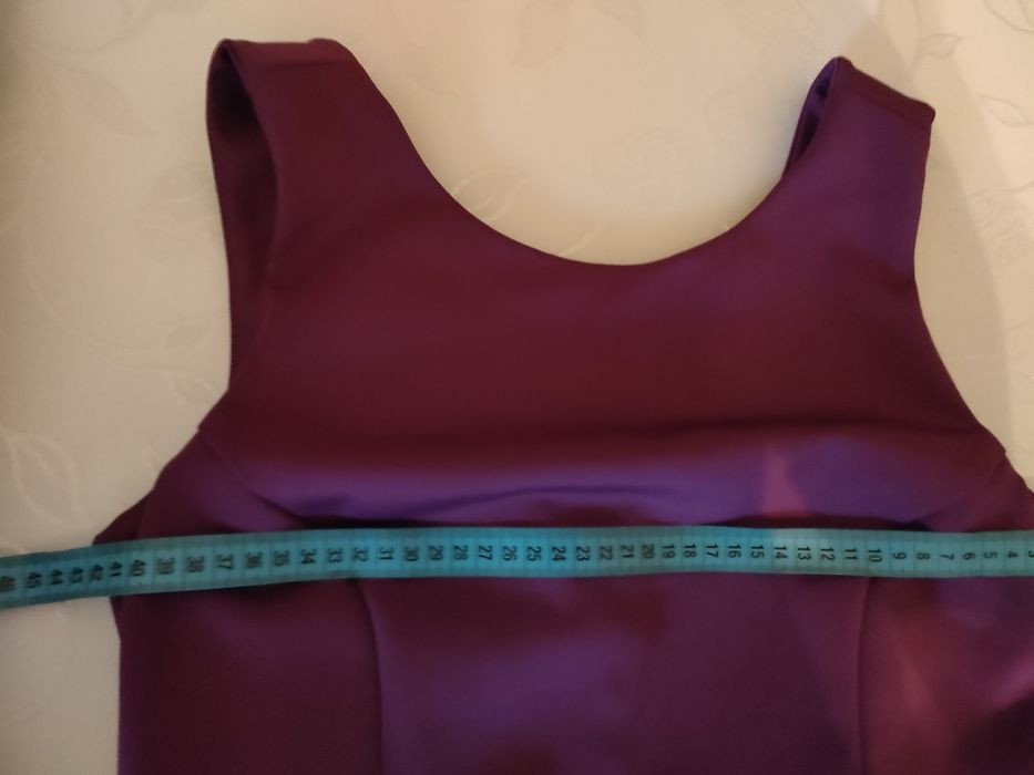 Sukienka baskinka fiolet 40 L