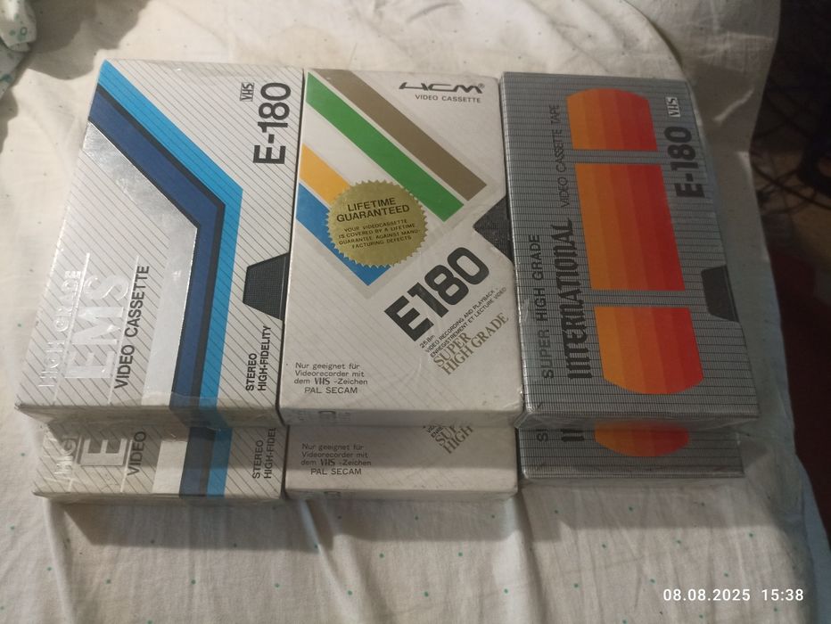 Оцифровка видео и аудио кассет восстановление