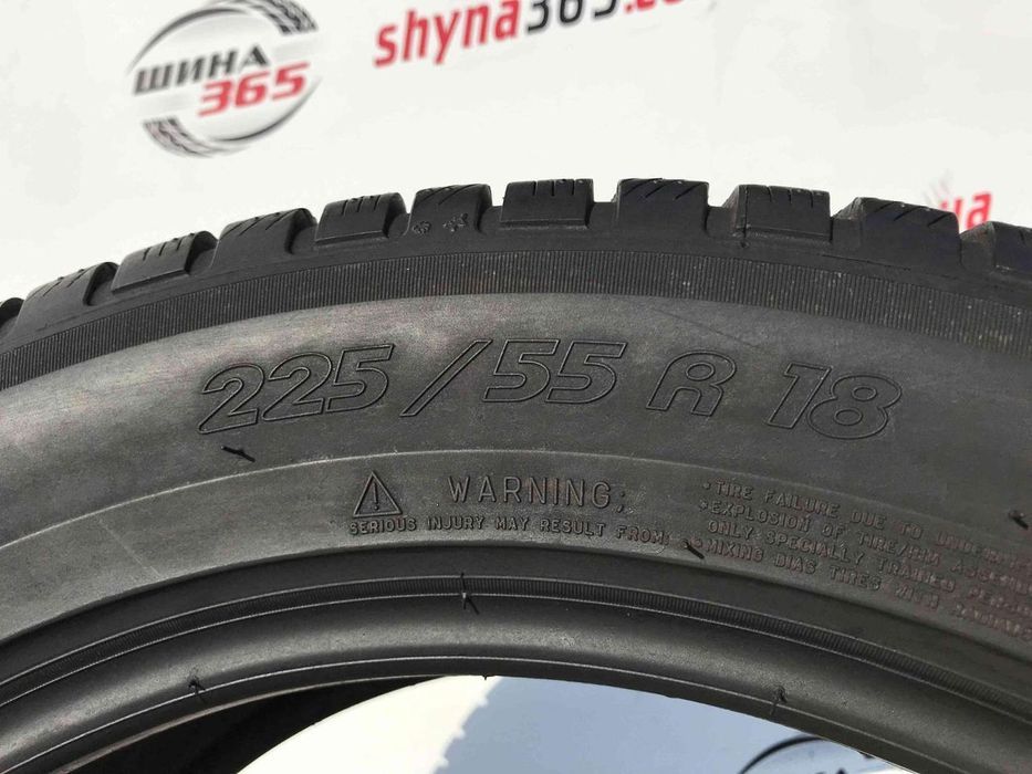 225/55 r18 michelin pilot alpin pa4 5mm шини бу зима
