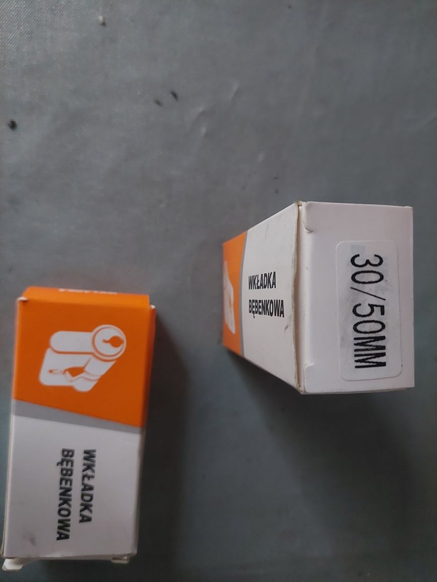 Wkładki zamka 30-50