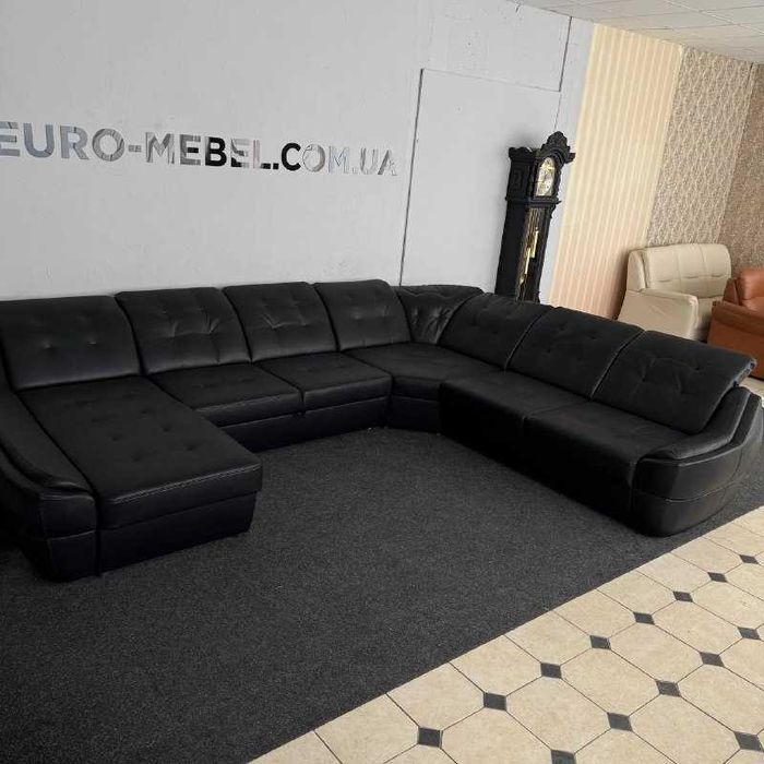 Новий п-подібний розкладний диван XXXL еко кожа диван