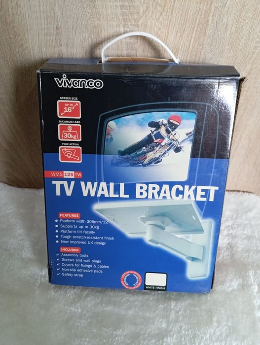 Uchwyt ścienny do telewizora Vivanco WMS 125 TW.