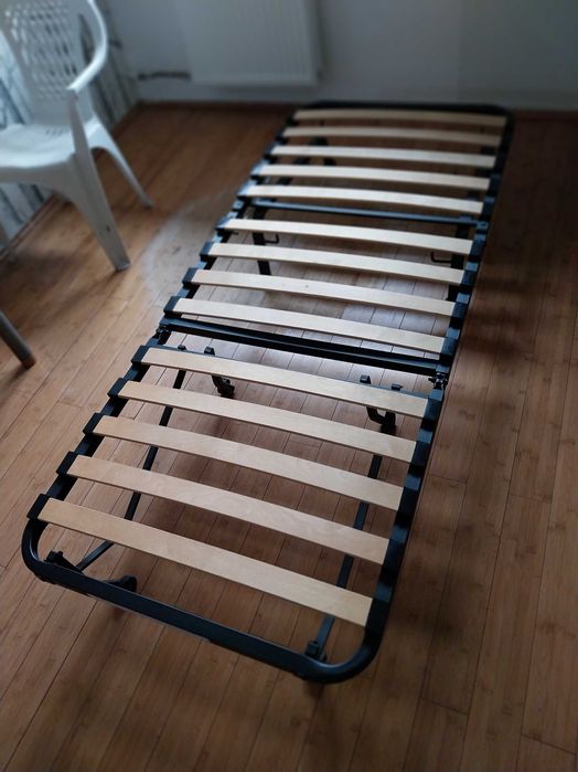 Ikea Lycksele, łóżko (185x80 cm)składane , z opcją fotela, z materacem