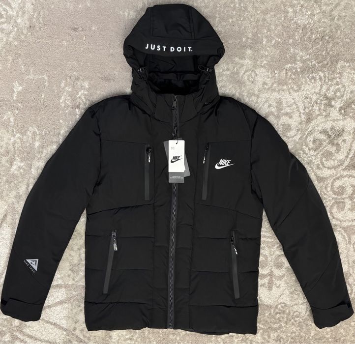 Куртка NIKE JUST DOIT | тепла куртка найк | розміри 48-56