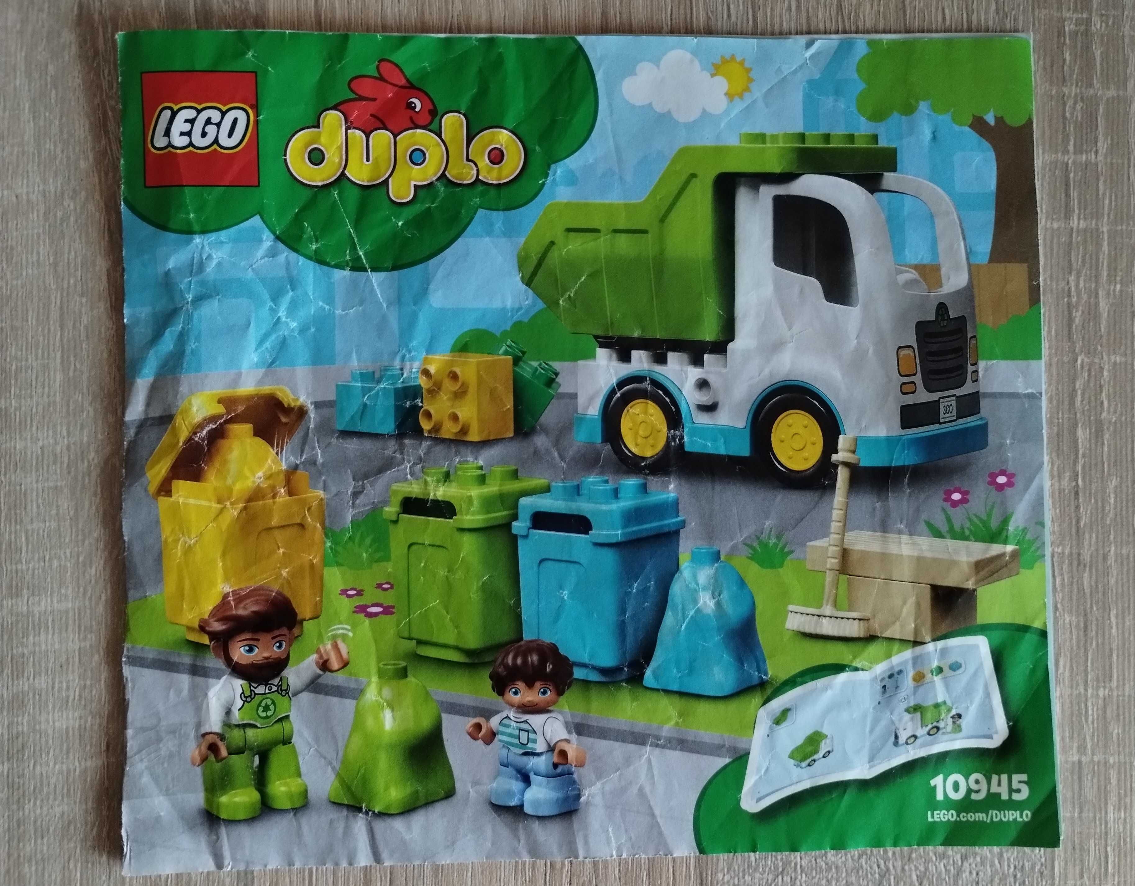 LEGO Duplo 10945 śmieciarka i recykling
