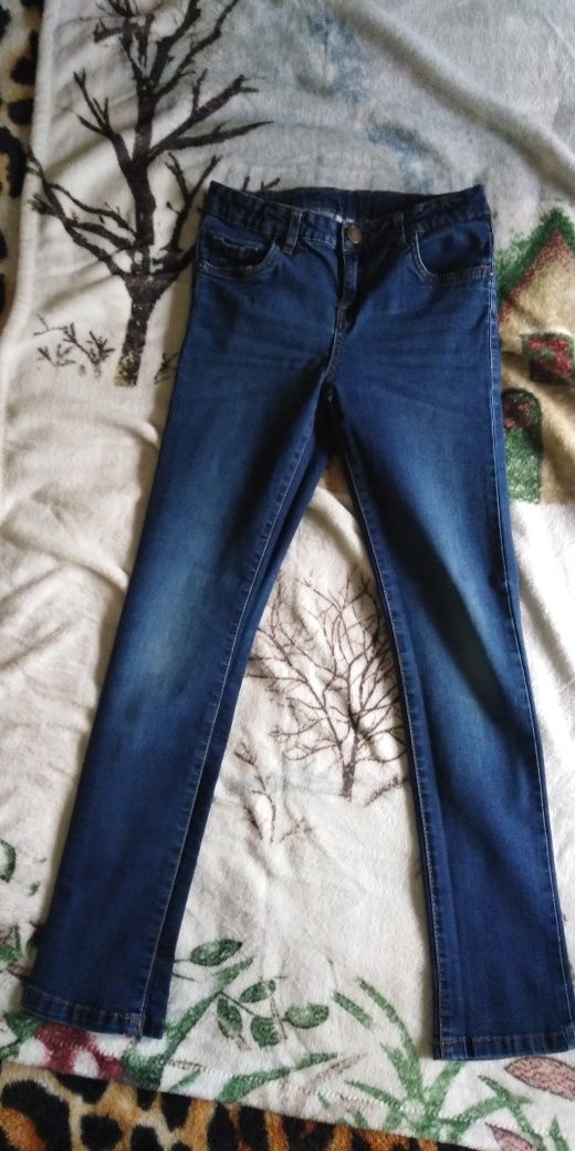 Spodnie (3 pary) dżinsy chłopięce 152