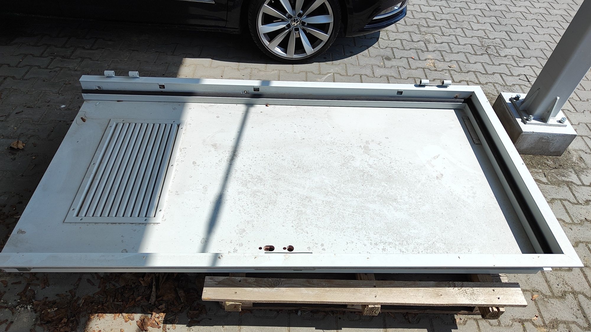 Drzwi przemysłowe, wewnętrzne, metalowe Hormann 100x200