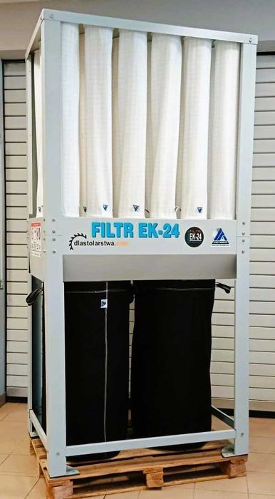 FILTR EK-24/ odciąg trocin o wydajności 4800 m³/h -producent
