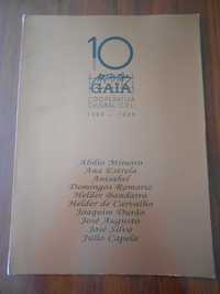 10 anos da Cooperativa Cultural Artistas de Gaia: 1985 a 1995.