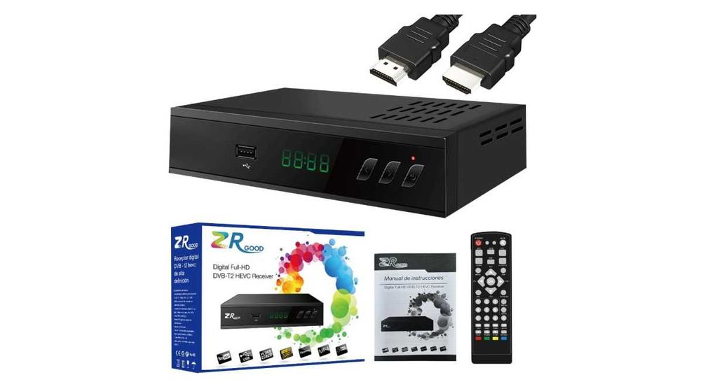 Odbiornik cyfrowy DVB T2 HEVC z rozdzielczością ALTA