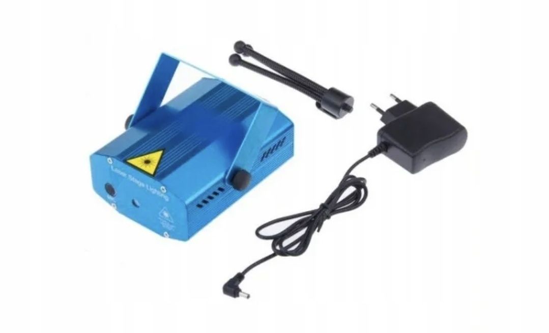 Projektor Laserowy Świąteczne Wzory Mini Laser + STATYW LASER 3D
