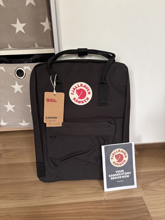 Plecak fjallraven kanken czarny 16L