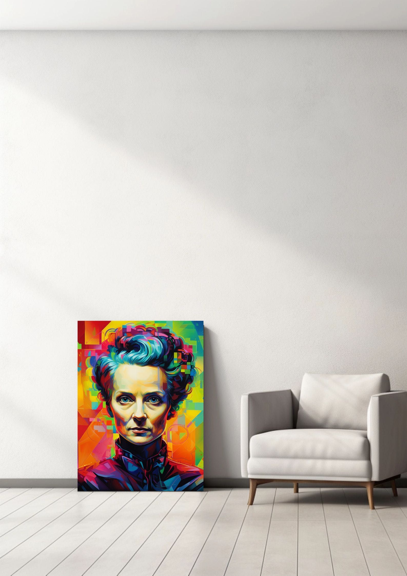 Piękne Umysły - Skłodowska - Curie plakat A2 (42x59,4cm)