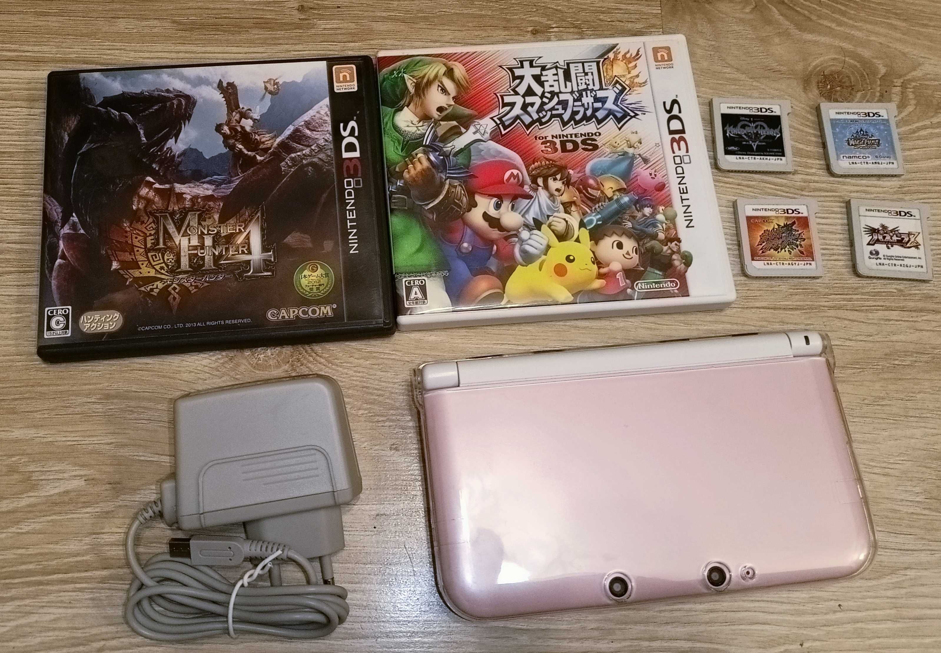 3DS LL/XL (NTSC-J, JPN) + gry po japońsku