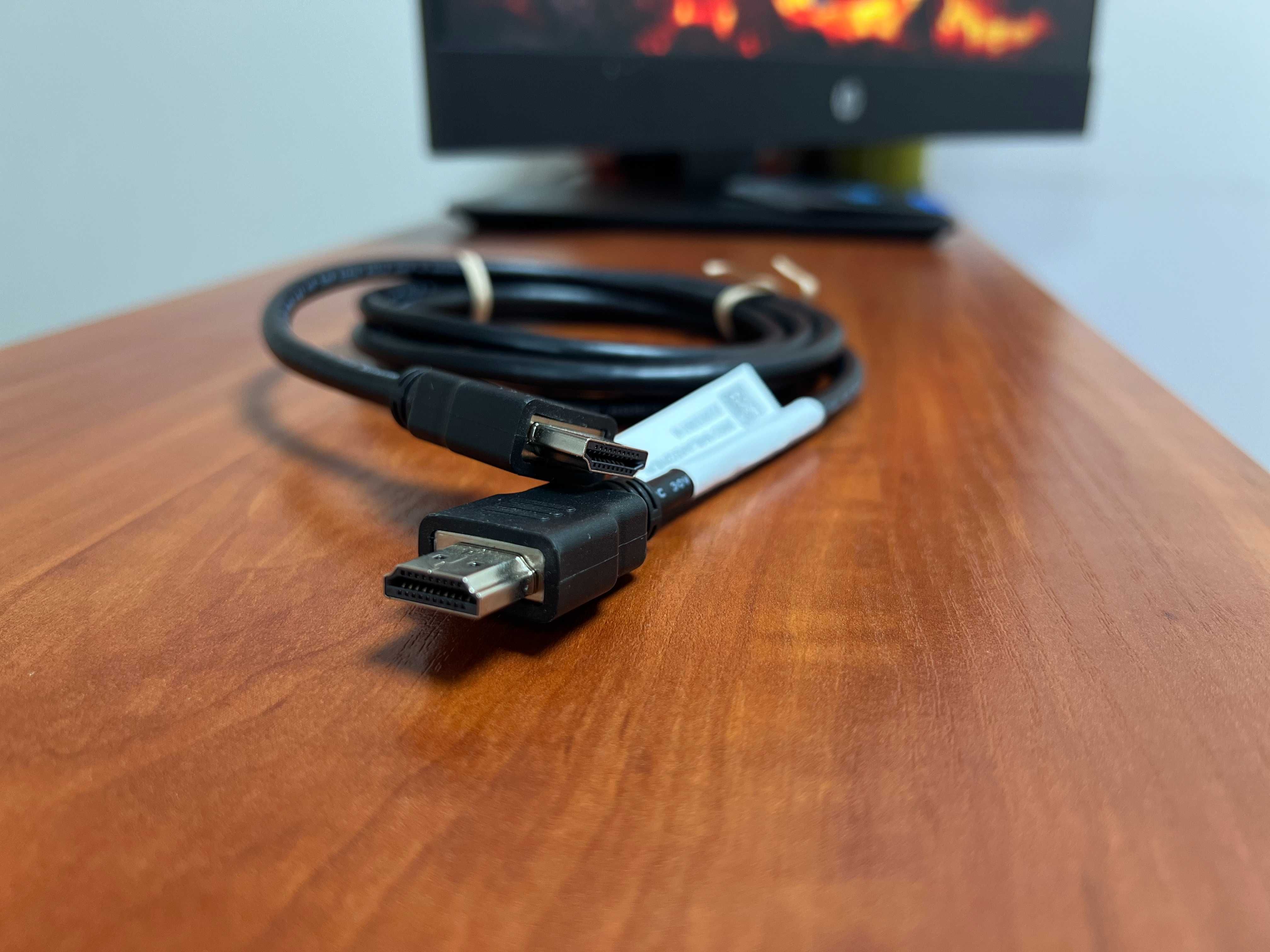 Кабель відео HDMI-HDMI/1.8 м/шнур.оригінальний/100шт/роздріб-ОПТ