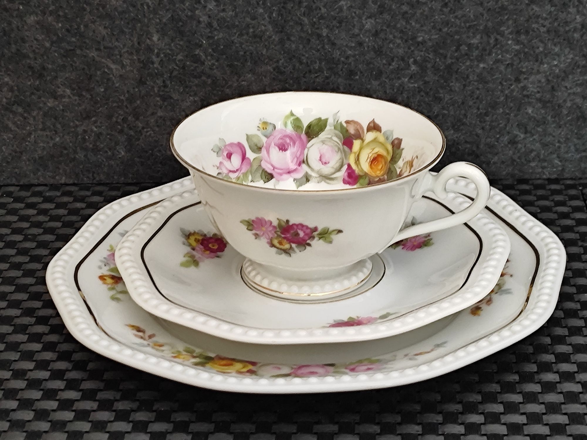 Porcelana Bawariia Rosenthal TRIO Kronach