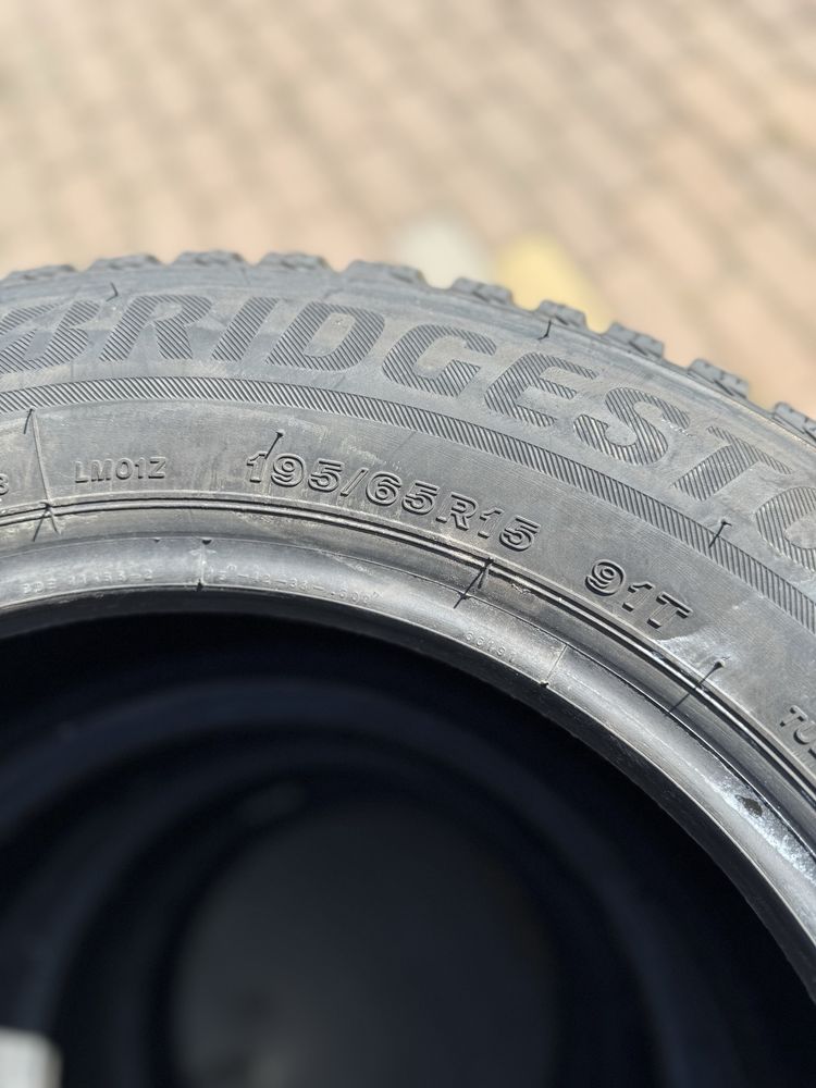 Komplet opon zimowych 195/65/15 BRIDGESTONE Demo/Nowe F-Vat