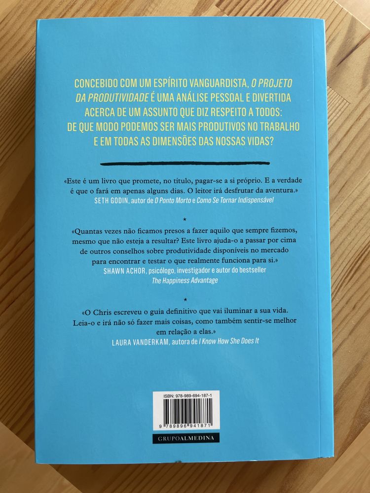O Projeto da Produtividade (oferta envio)
