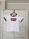 Biała koszulka z krótkim rękawem 158 Levi’s dla dziewczynki t-shirt