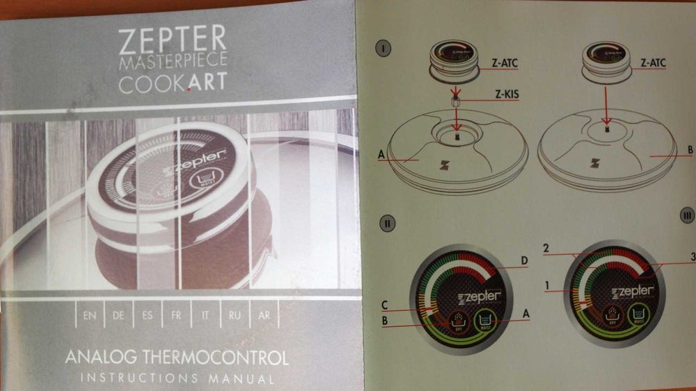 Новый термоконтроллер Цептер Zepter оригинал запасной сменный