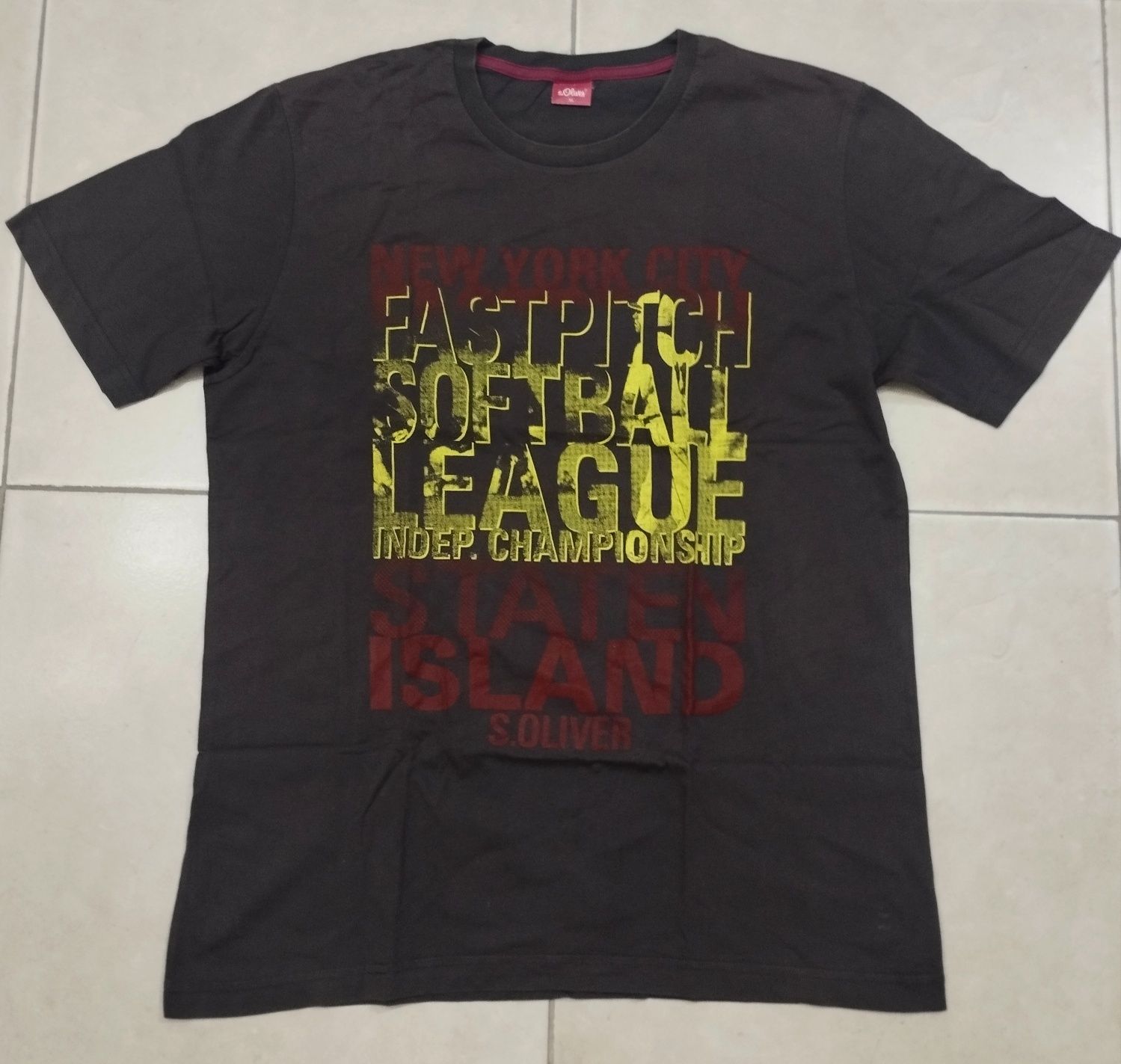 T-shirt Castanha S.Oliver