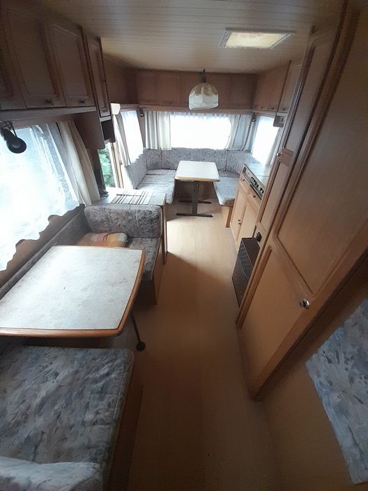 Przyczepa kempingowa transport