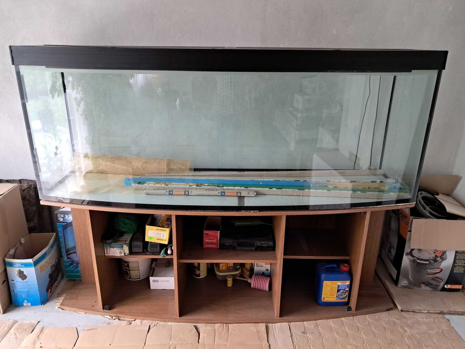 akwarium panoramiczne 1000 litrów z szafką