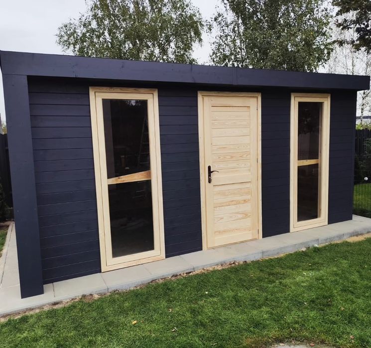 Nowoczesny domek narzędziowy