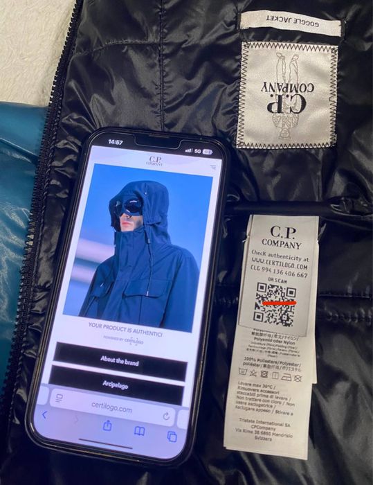 Cp Company Outline Primaloft