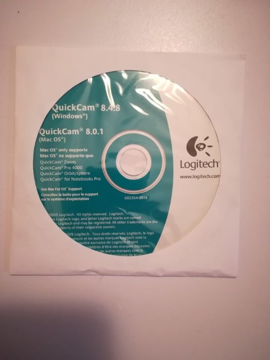 Webcam Logitech QuickCam for Notebooks Deluxe